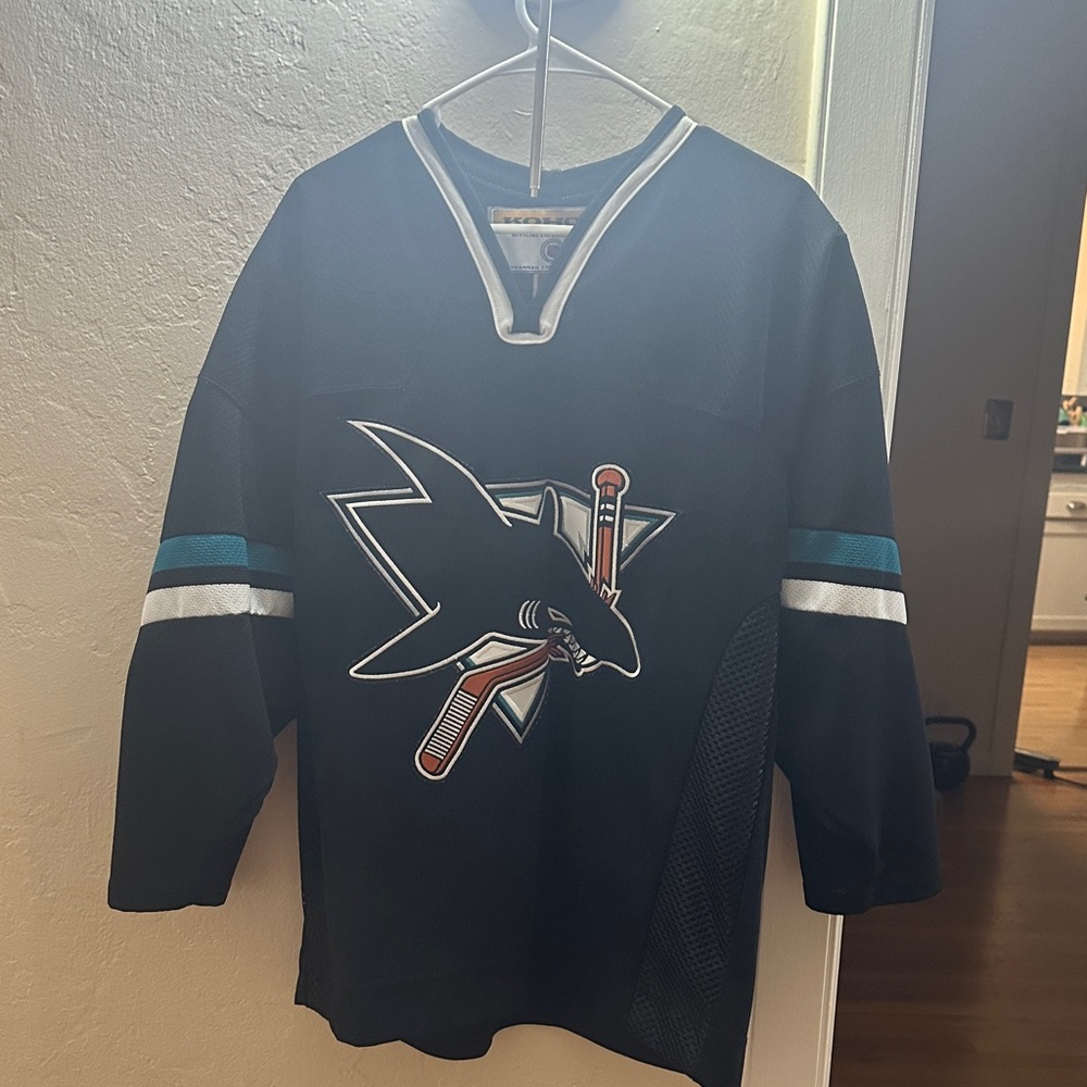 Official Koho NHL San Jose Sharks Alt Air-Knit Ice Hockey Jersey Size M Canada